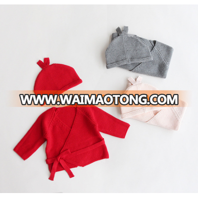 YF7829 autumn new style cotton hat baby knitted sweater